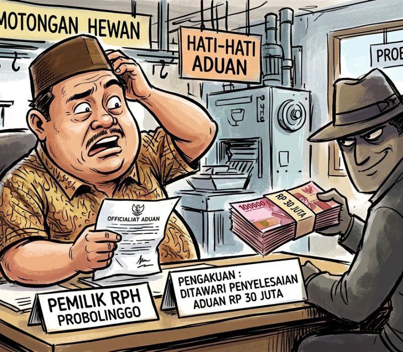 Pemilik RPH di Probolinggo Mengaku Ditawari Penyelesaian Aduan, Nilainya Rp 30 Juta