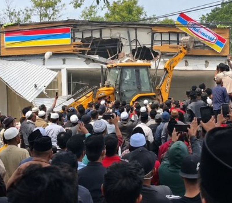 Marlaf Sentil Perusak Indomaret di Pamekasan: Protes Bukan dengan Merusak