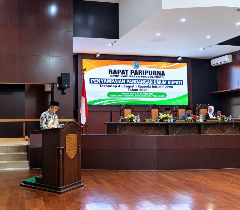 Bupati Probolinggo Beri Catatan atas Raperda Petani hingga Ketenagakerjaan