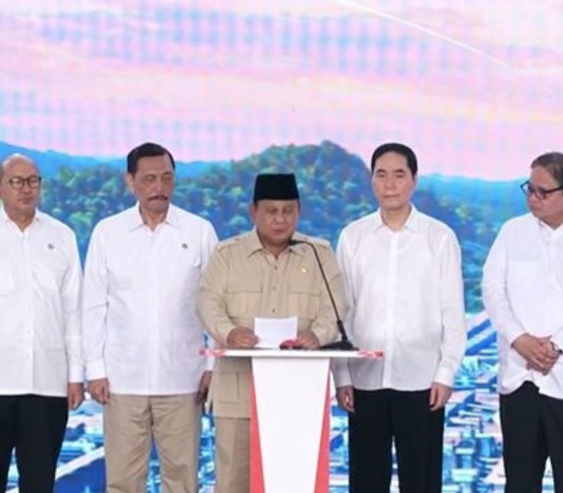 Prabowo Resmikan 10 Proyek IWIP dengan Investasi Rp 180 Triliun